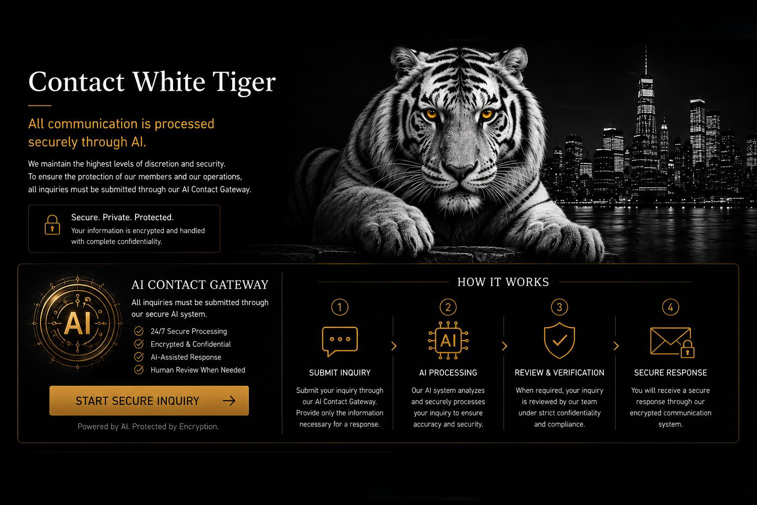 Contact White Tiger